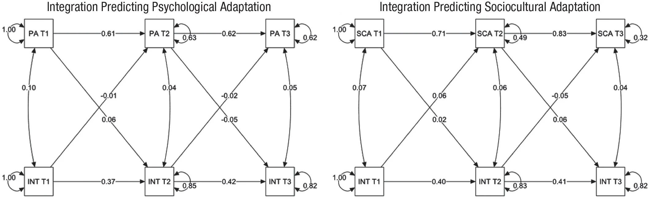 testing the integration hypothesis 